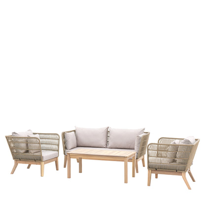 Cataldo Lounge Set Natural