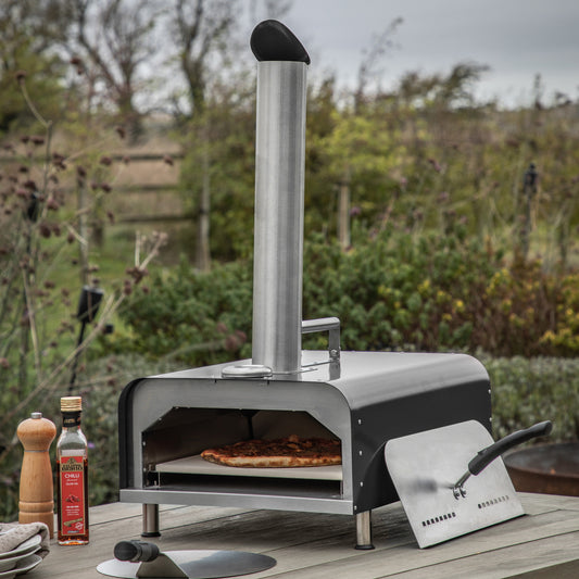 Sassari Pellet Pizza Oven Black