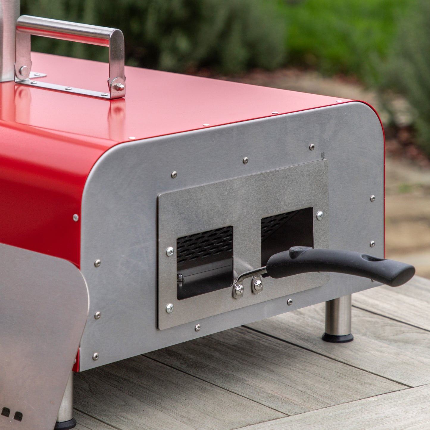 Sassari Pellet Pizza Oven Red