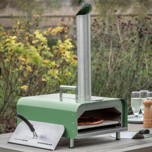Sassari Pellet Pizza Oven Green