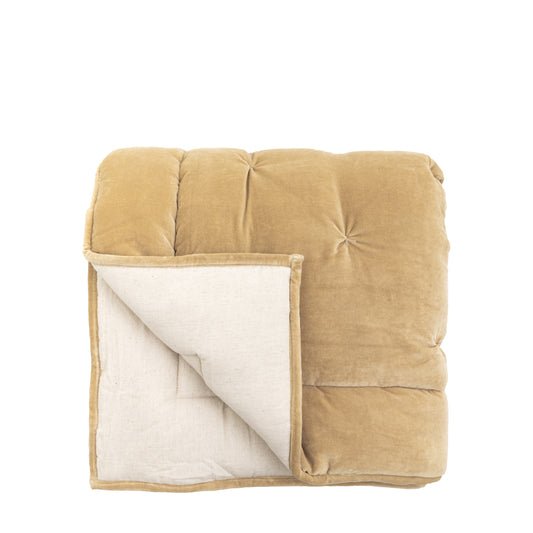 Opulent Velvet Bedspread Natural
