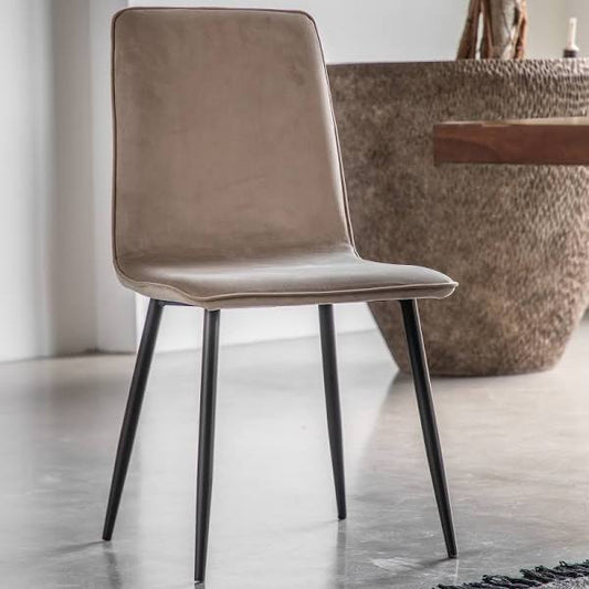 Widdicombe Dining Chair Taupe 2pk