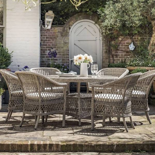 Menton Round Dining Set 6 Seater